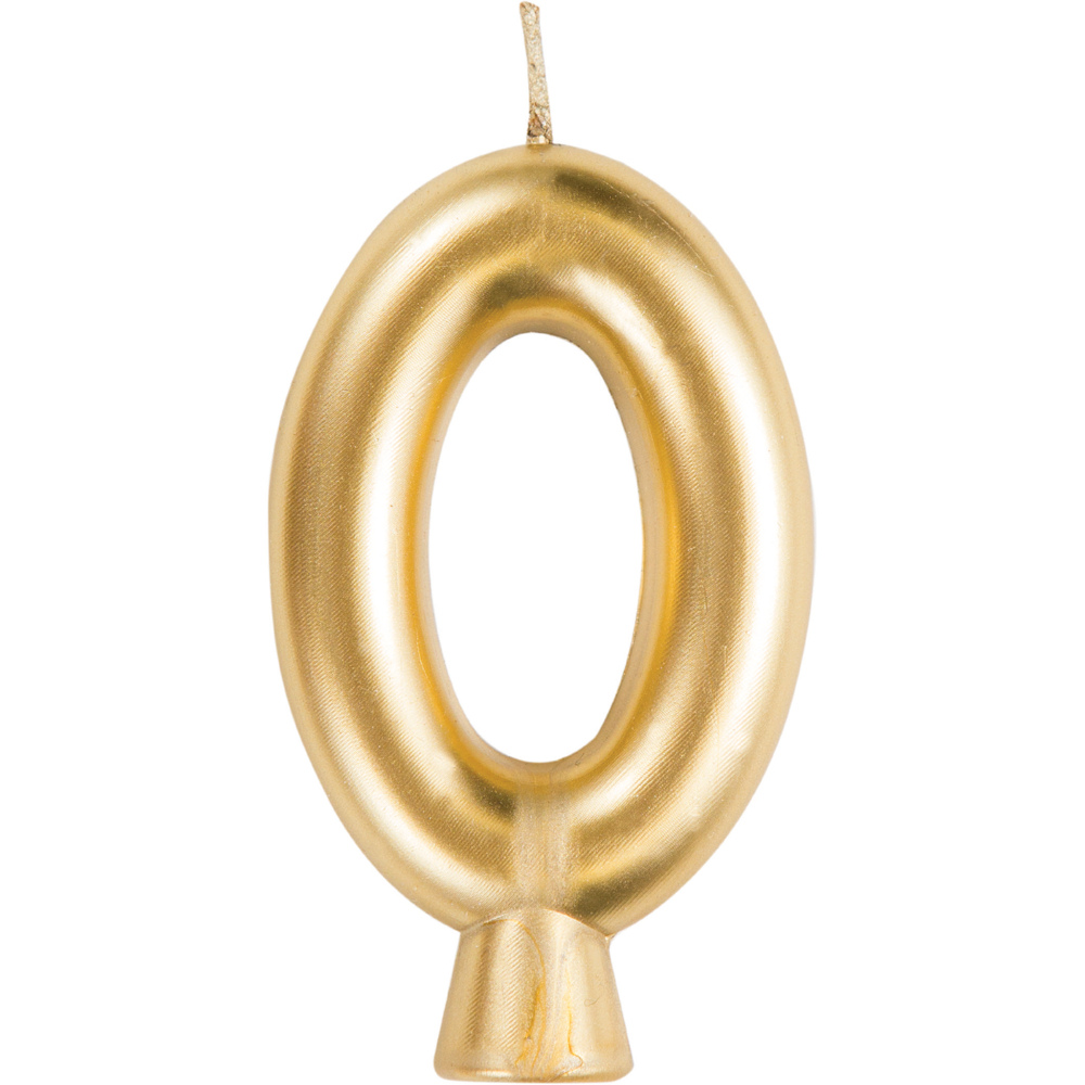 Candles - Birthday Gold Candles