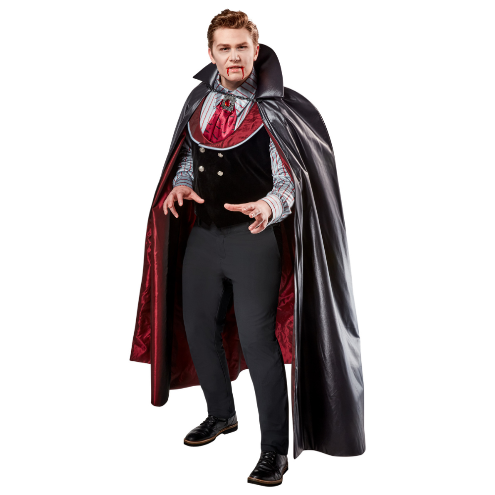 Mens Vampire Costume - Plus