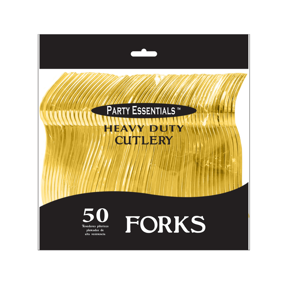 GOLD FORKS – 50 COUNT