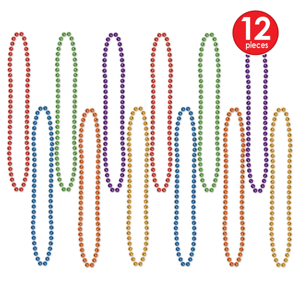  Party Beads - Small Round