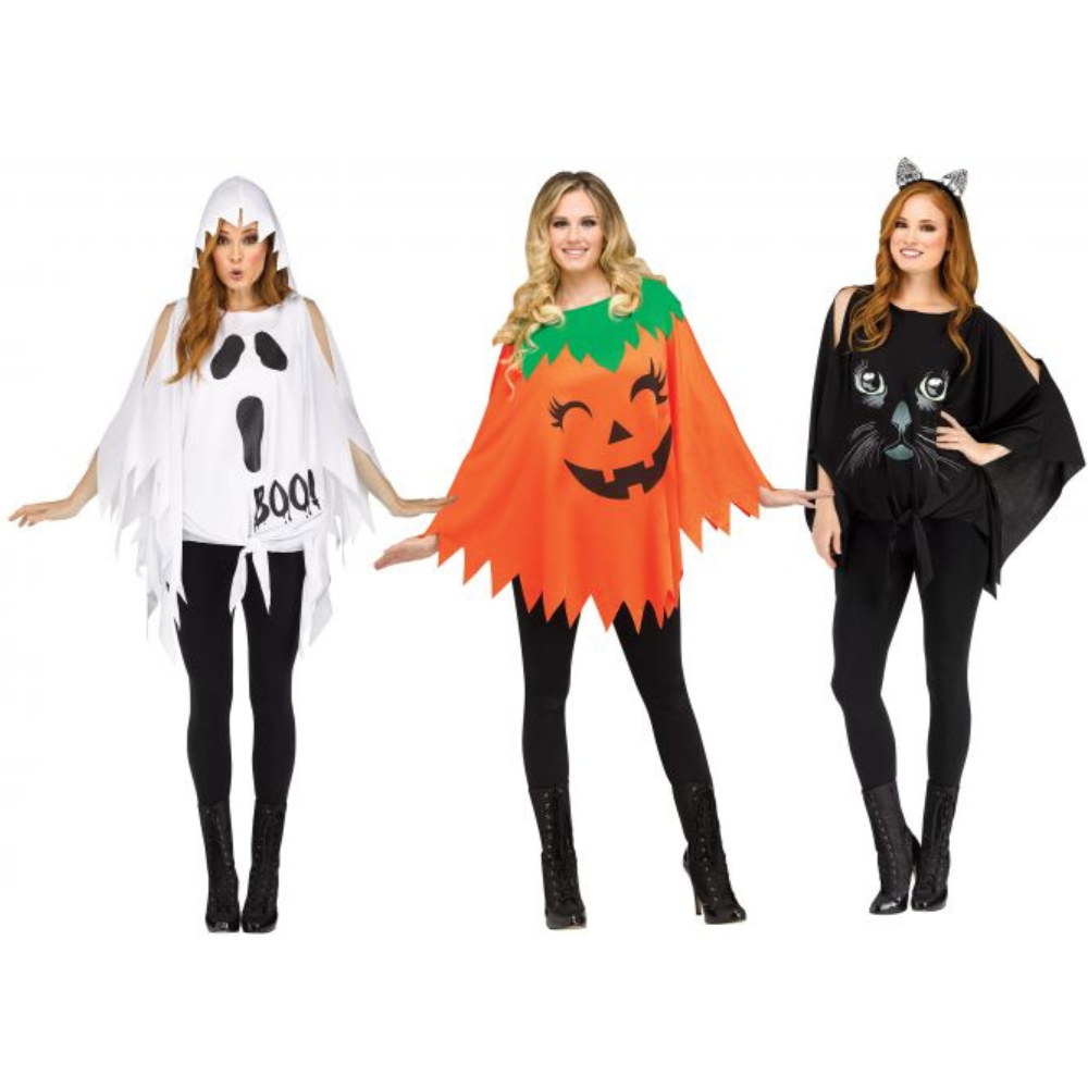 Classic Poncho Assortment - Adult