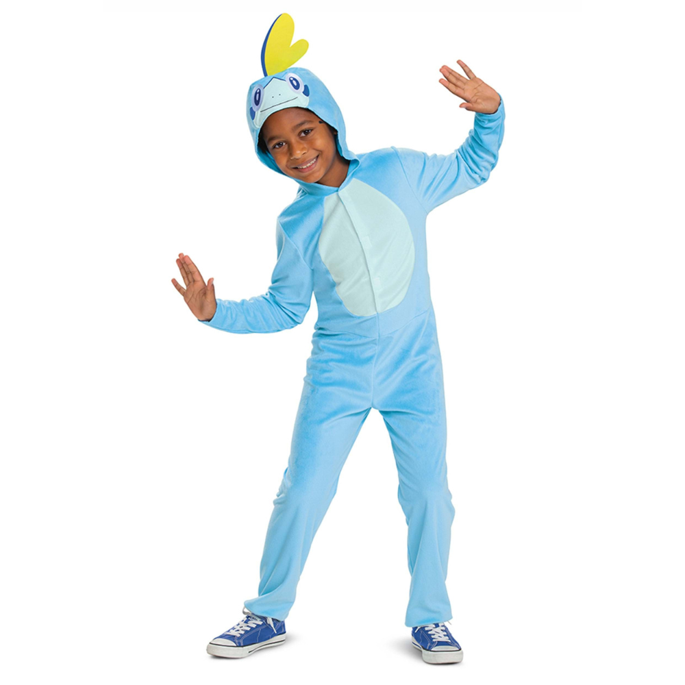 Pokemon Sobble Hooded Jumpsuit Classic Kids Costume