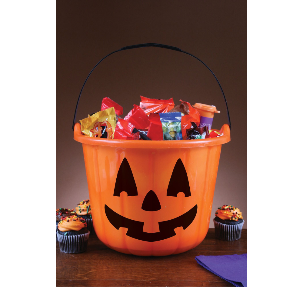 Trick or Treat Pumpkin Bucket