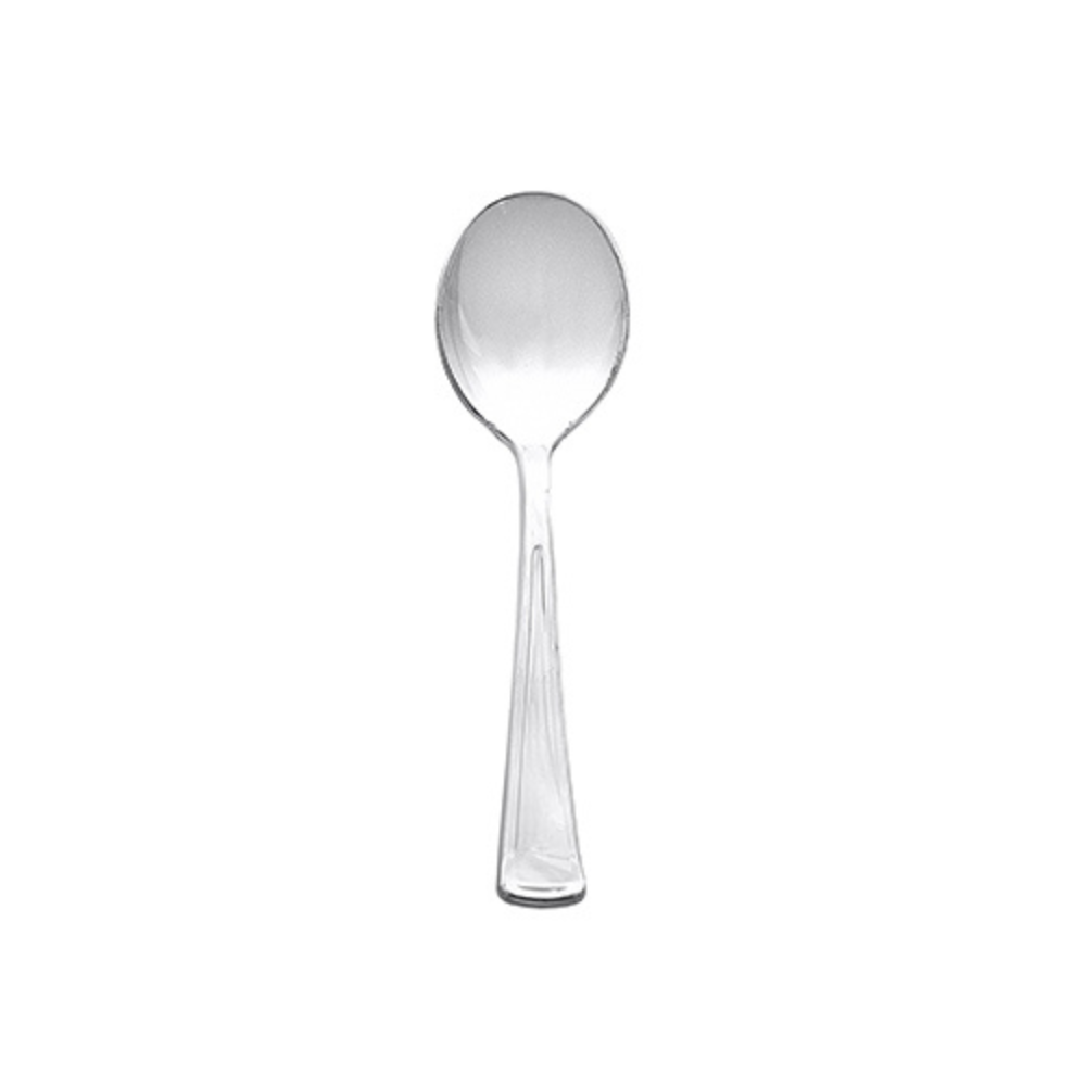 SILVER SOUP SPOONS – 50 CT.