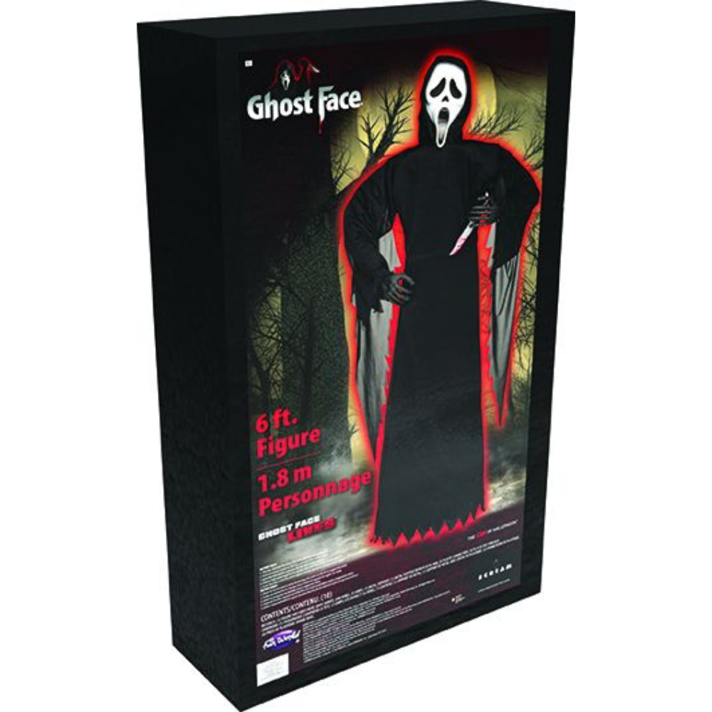 6' Ghost Face® Figure with Knife