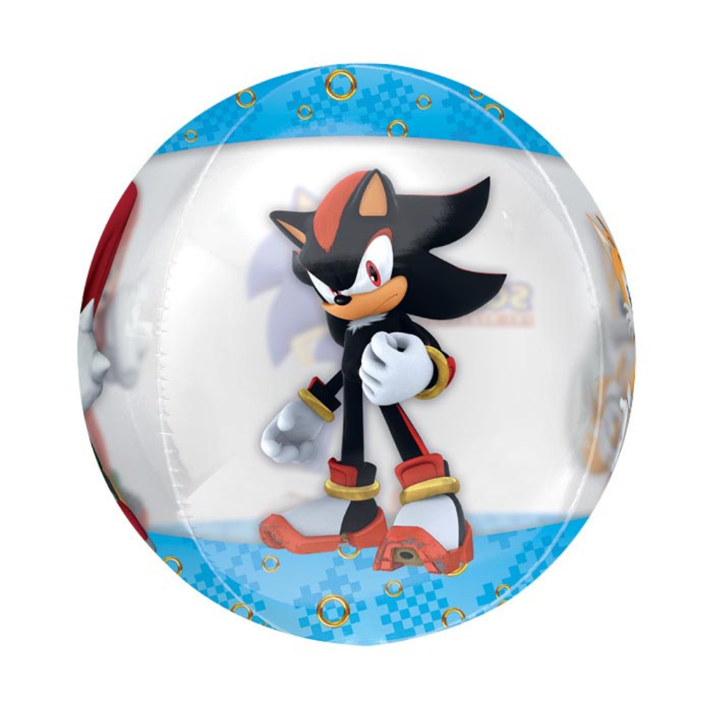 16" PKG SONIC THE HEDGEHOG ORBZ XL CLEAR