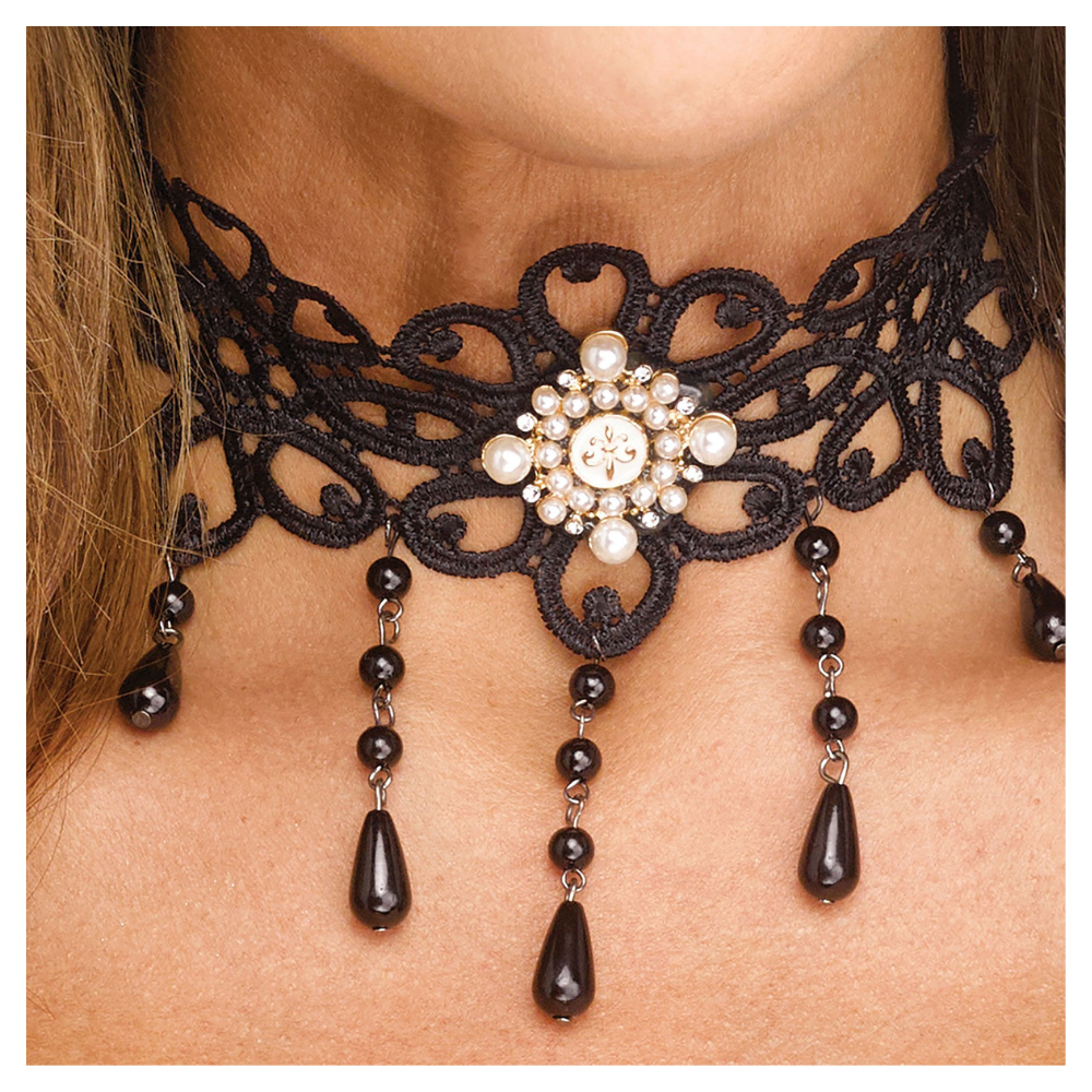 Lace & Pearl Choker Assortment