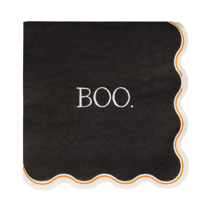Vintage Boo Cocktail Napkin