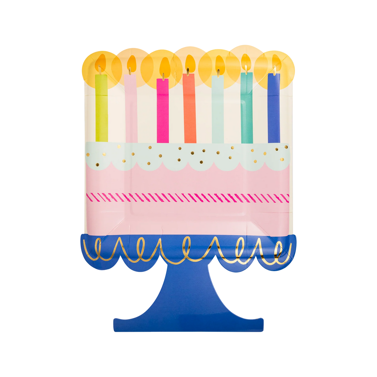 Cake Shaped Paper Plate