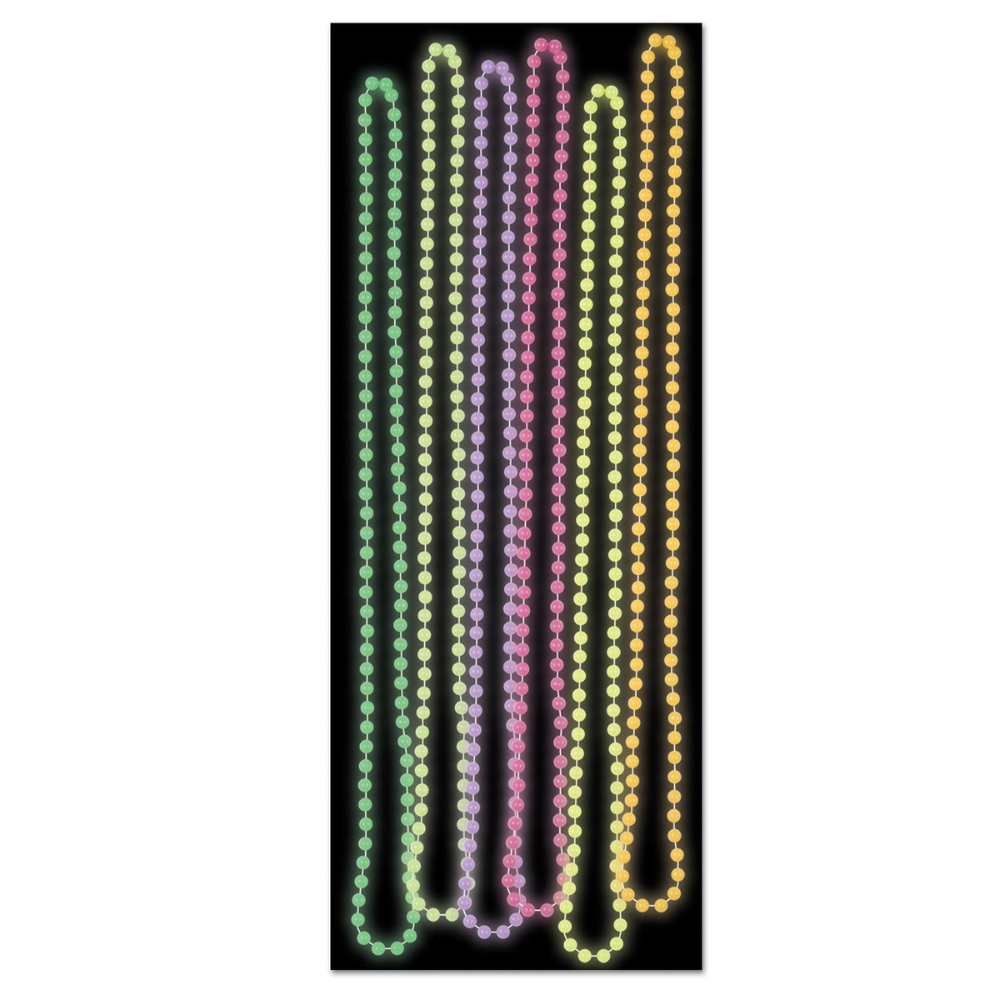 Glow In The Dark Party Beads