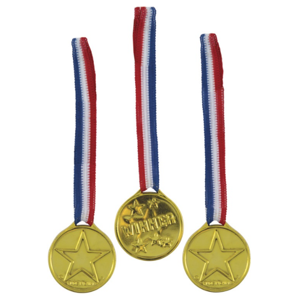 Winner Medals  24ct