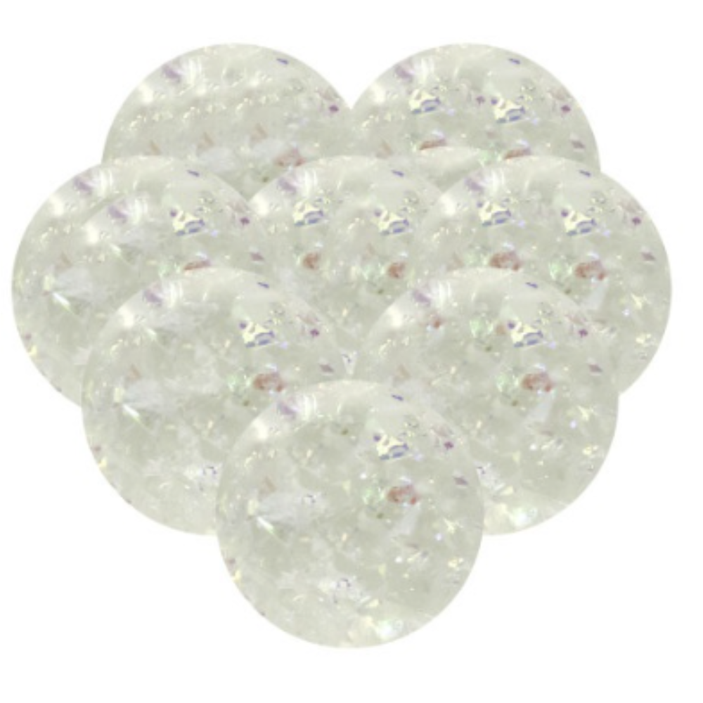 Iridescent Bouncy Ball Favors  8ct