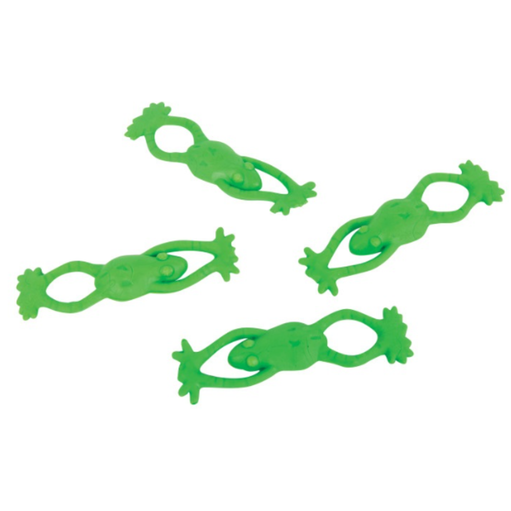 Stretchy Frog Slingshot Shooter Favors  8ct