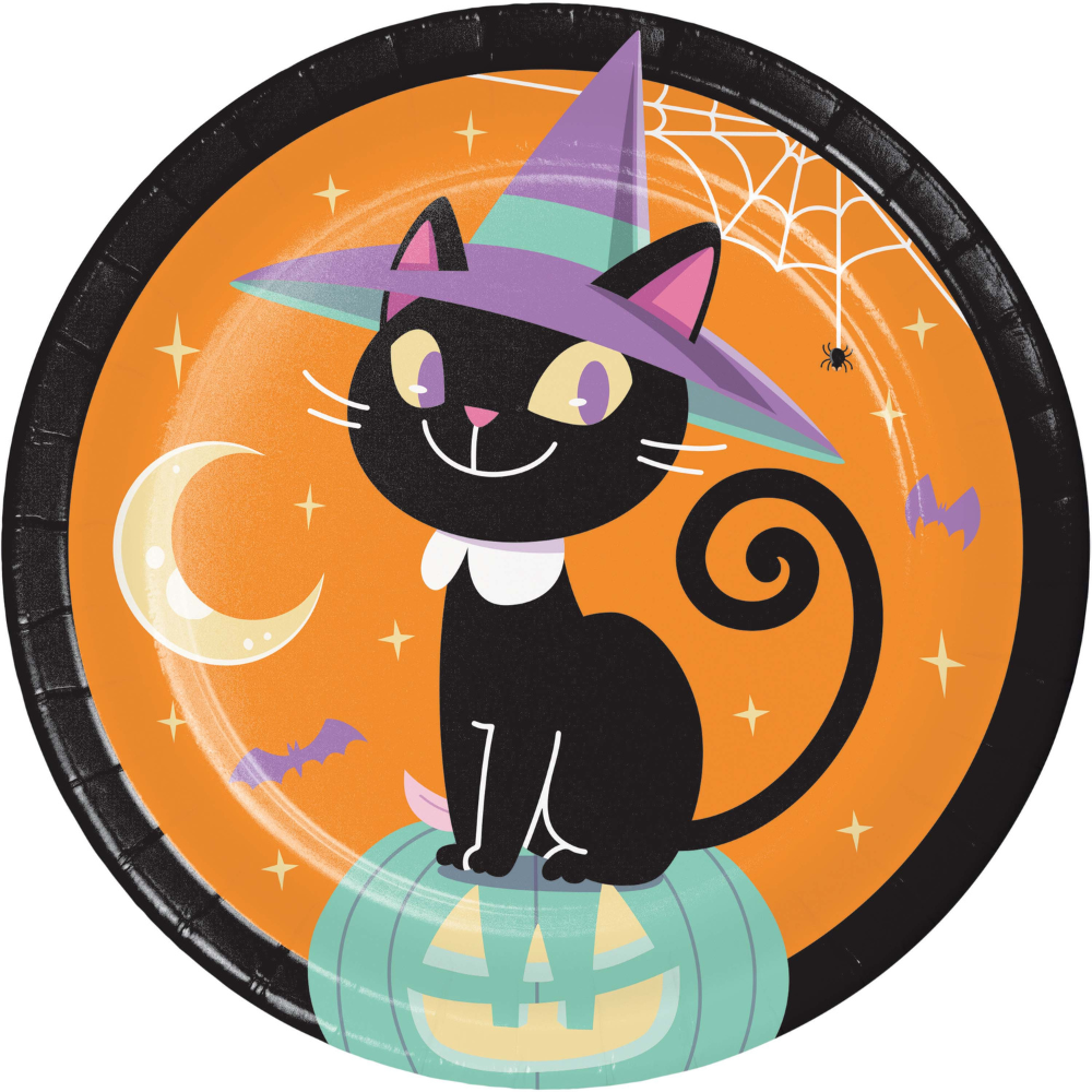 Luncheon Plate Frightful Friends