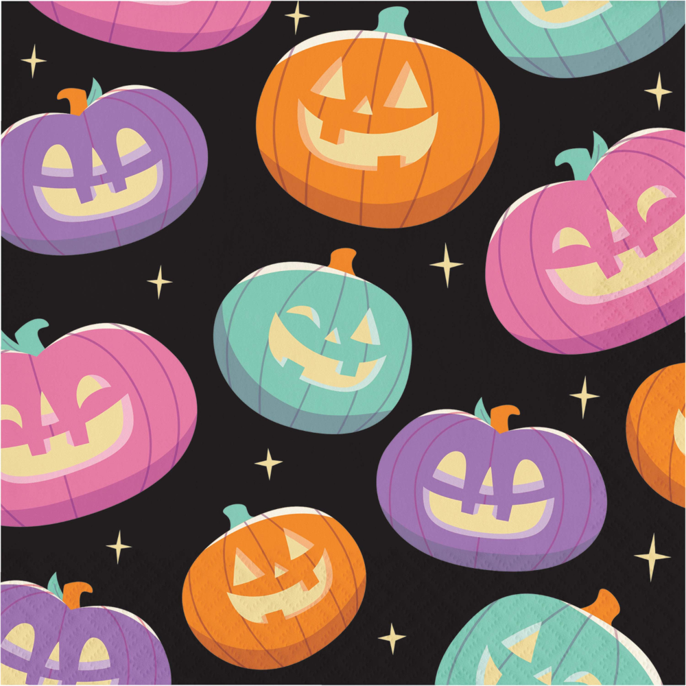 Luncheon Napkin 	Frightful Friends