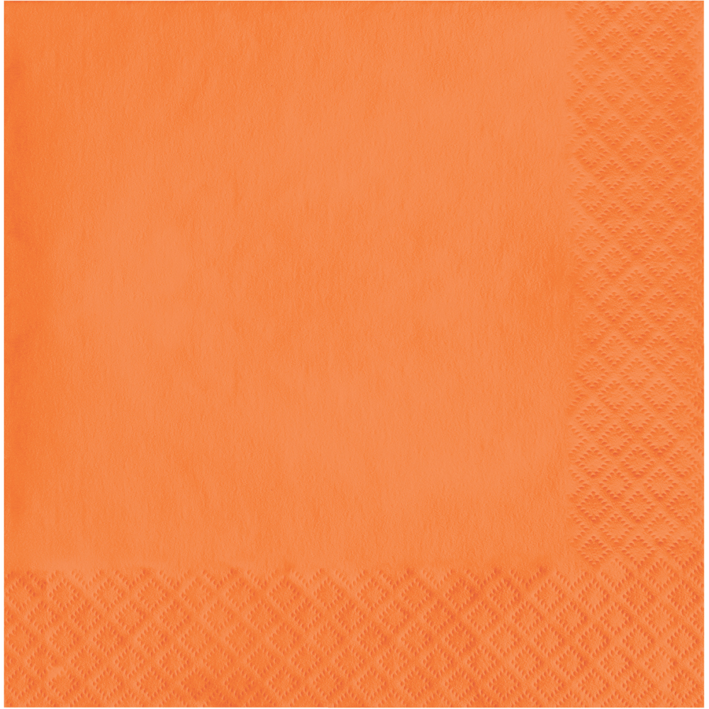 Celebrations Sunkissed Orange 2Ply Luncheon Napkins - 20 Count