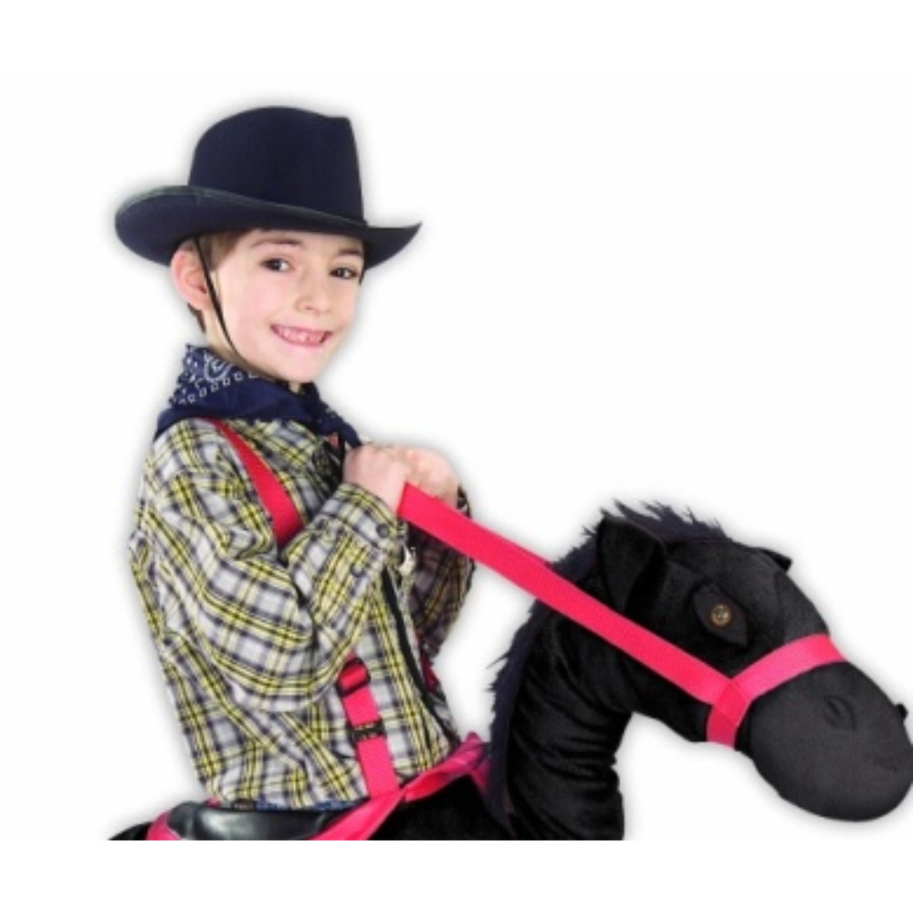 Felt Cowboy Hat-Black + Kid's