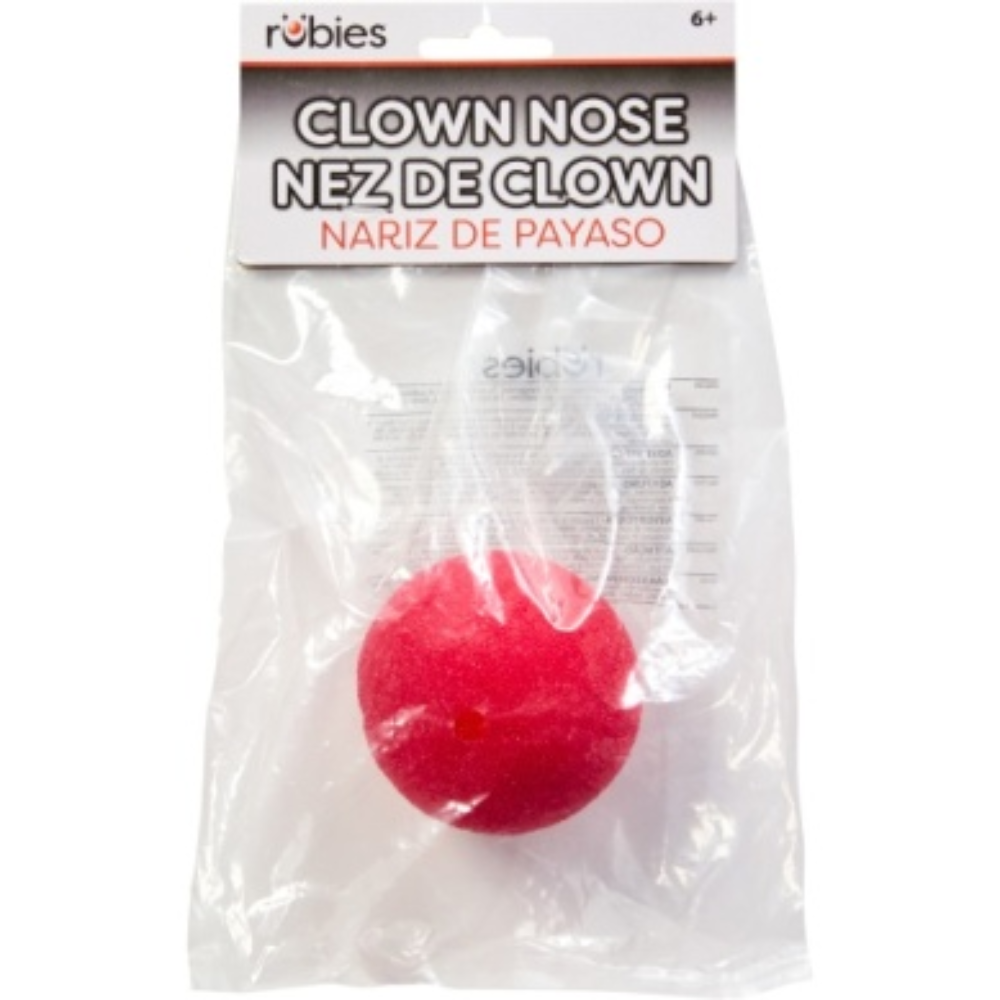 Foam Clown Nose-Red