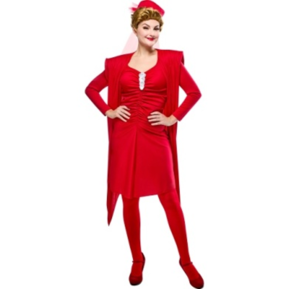 Rubies Women's The Golden Girls Blanche Costume with Wig- Large Rubies Women's The Golden Girls Blanche Costume with Wig- Large