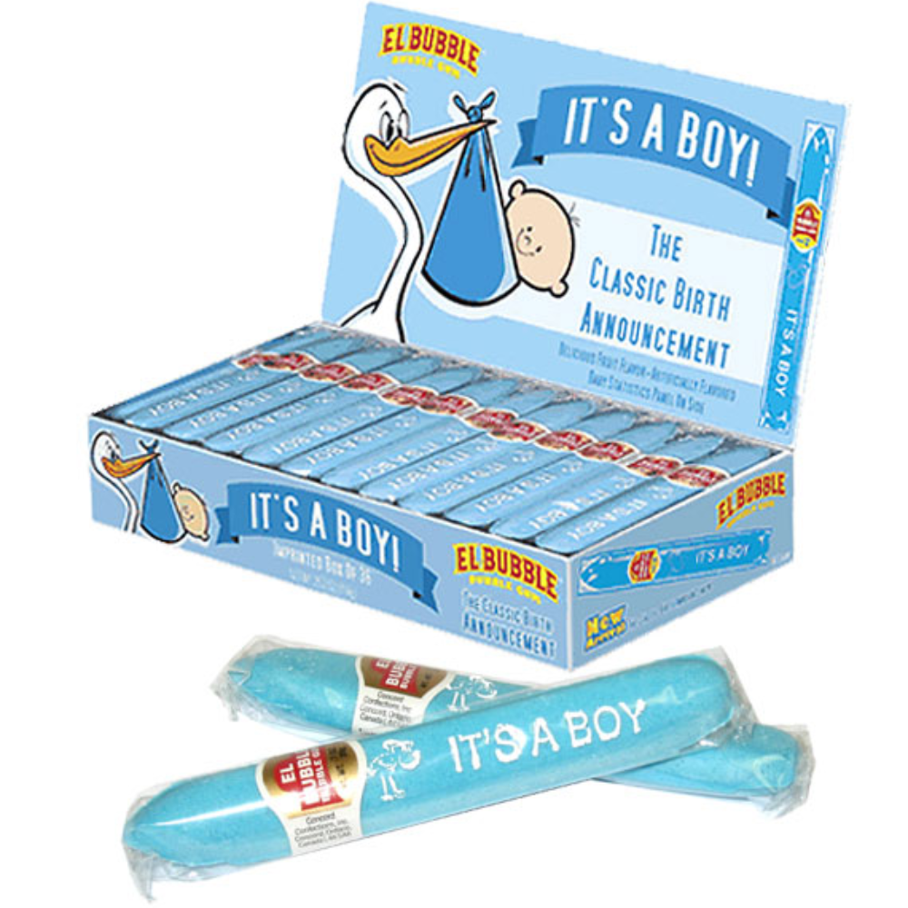 ITS A BOY BUBBLE GUM CIGAR