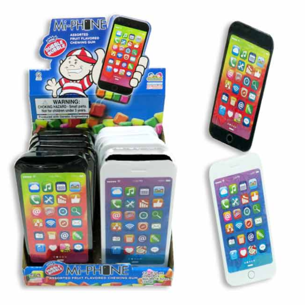 KIDSMANIA MI-PHONE WITH DUBBLE BUBBLE CHEWING GUM