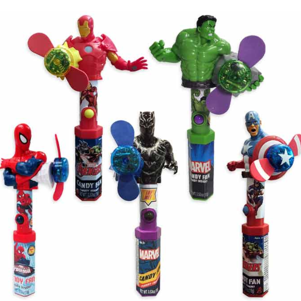MARVEL AVENGERS ASSORTED CHARACTER FAN