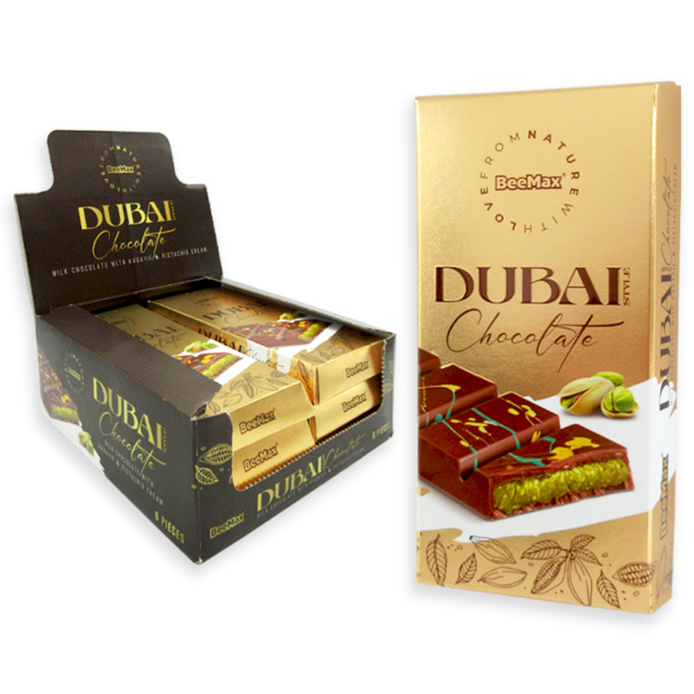 DUBAI CHOCOLATE BEEMAX - MILK CHOC BAR