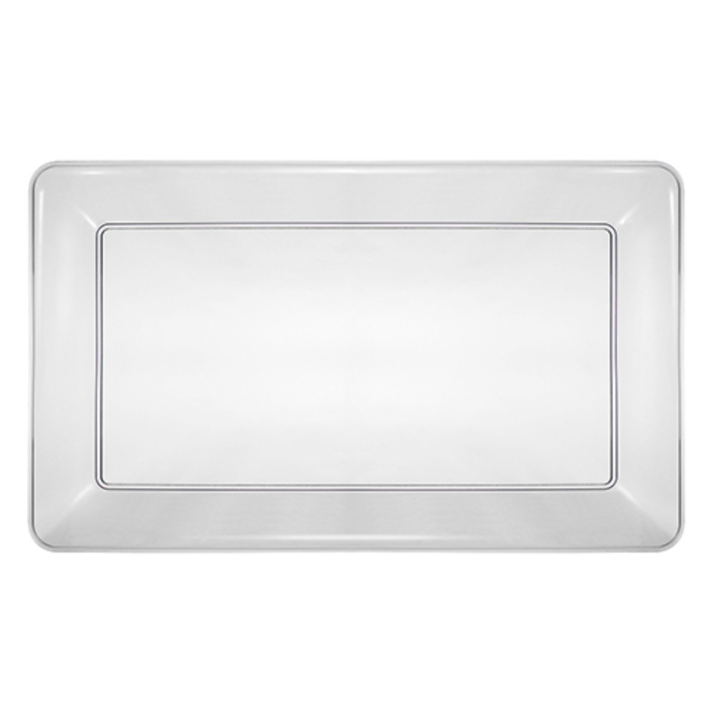 RECTANGULAR HEAVY DUTY TRAYS 12″ X 18″ CLEAR (On Backorder)