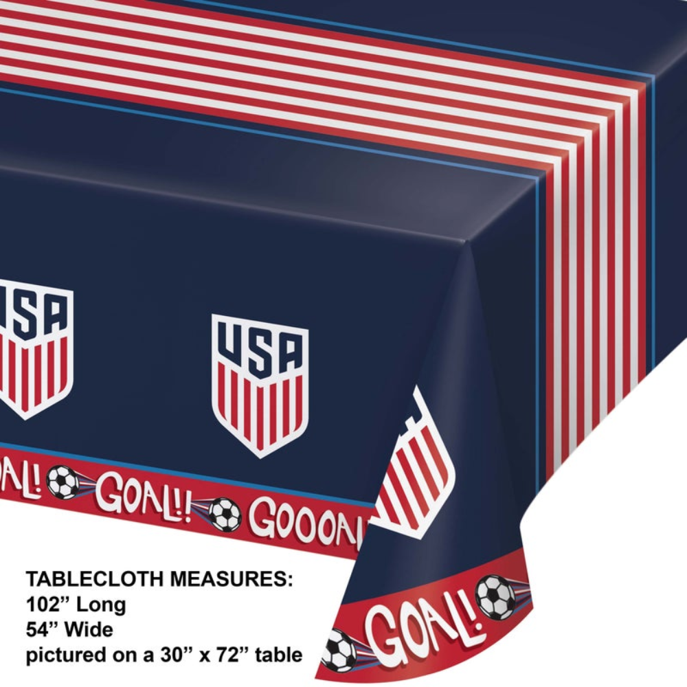 US SOCCER 2026 54X102 TABLE CLOTH