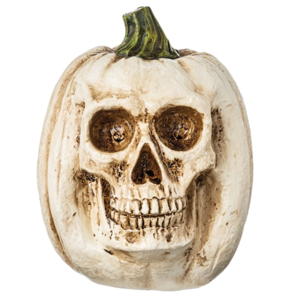Pumpkin Skull Halloween Prop