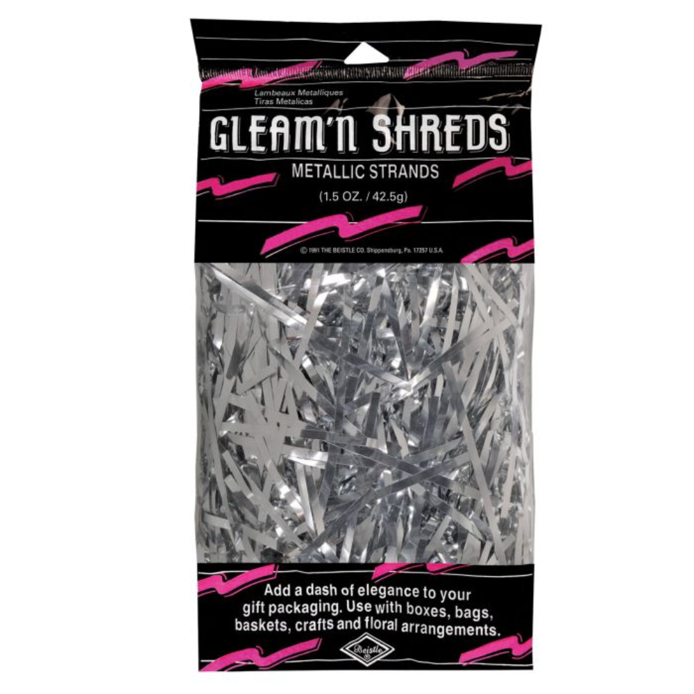 1.5 oz Foil Shred - Silver
