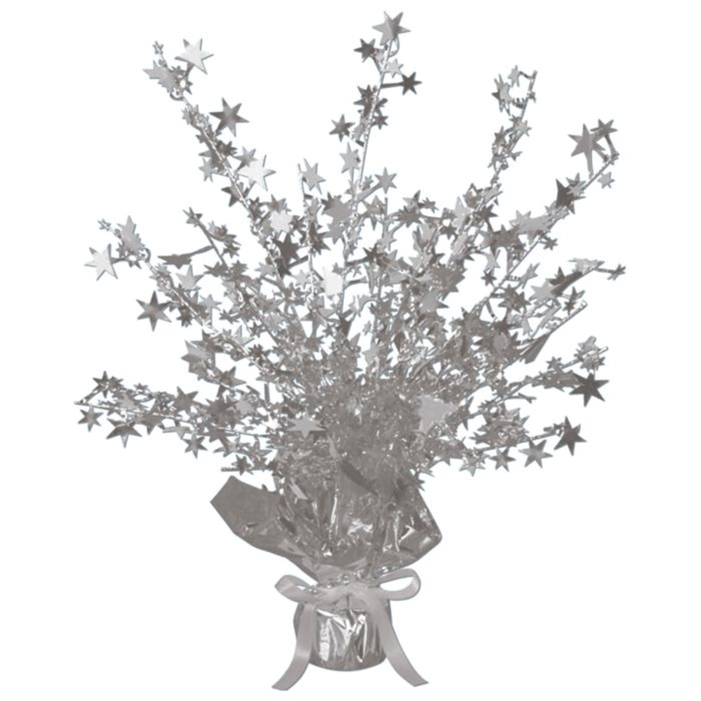 Star Gleam 'N Burst Centerpiece - Silver