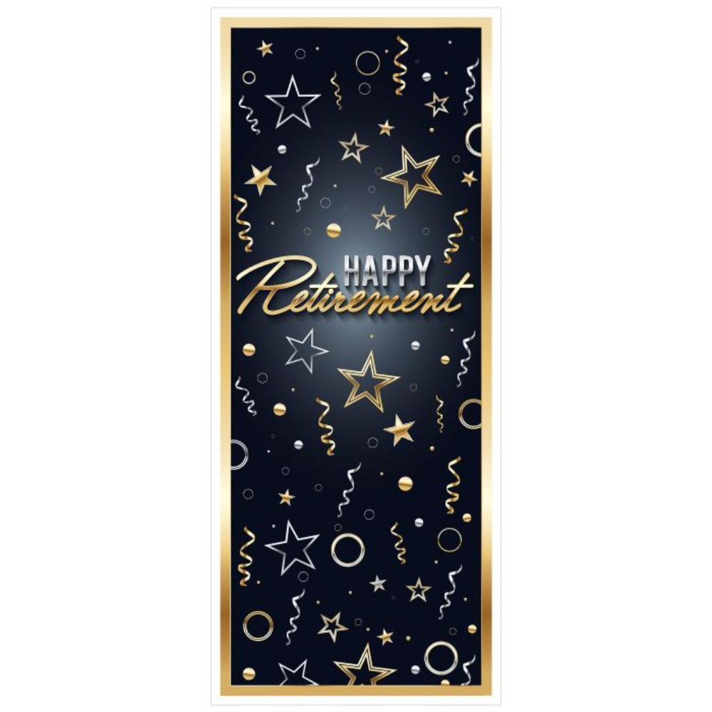 Happy Retirement Door Cover