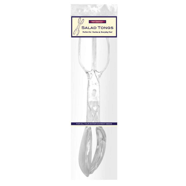11.5″ CLEAR SALAD TONGS