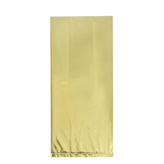 Gold Foil Cellophane Bags