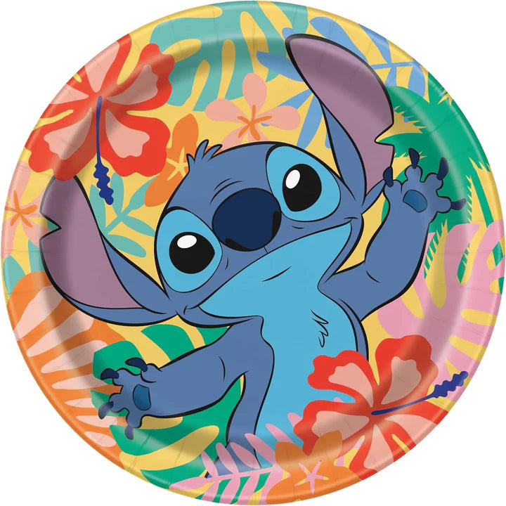 Lilo & Stitch Round Dinner Plates
