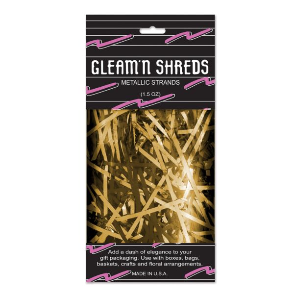 1.5 oz Foil Shred - Gold