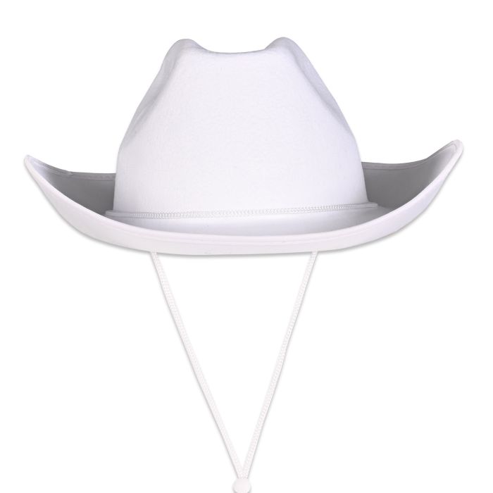 White Felt Cowboy Hat