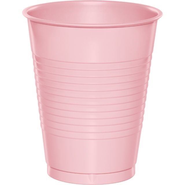 Classic Pink 16oz. Plastic Cups