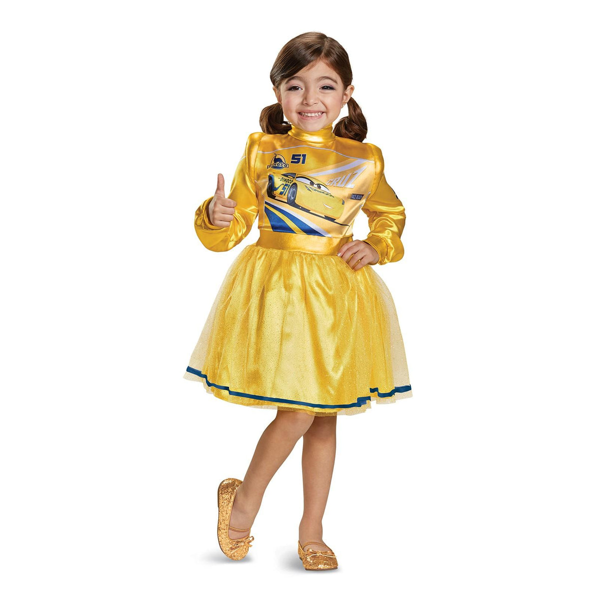 Toddler Girls Cars 3 - Cruz Deluxe Costume
