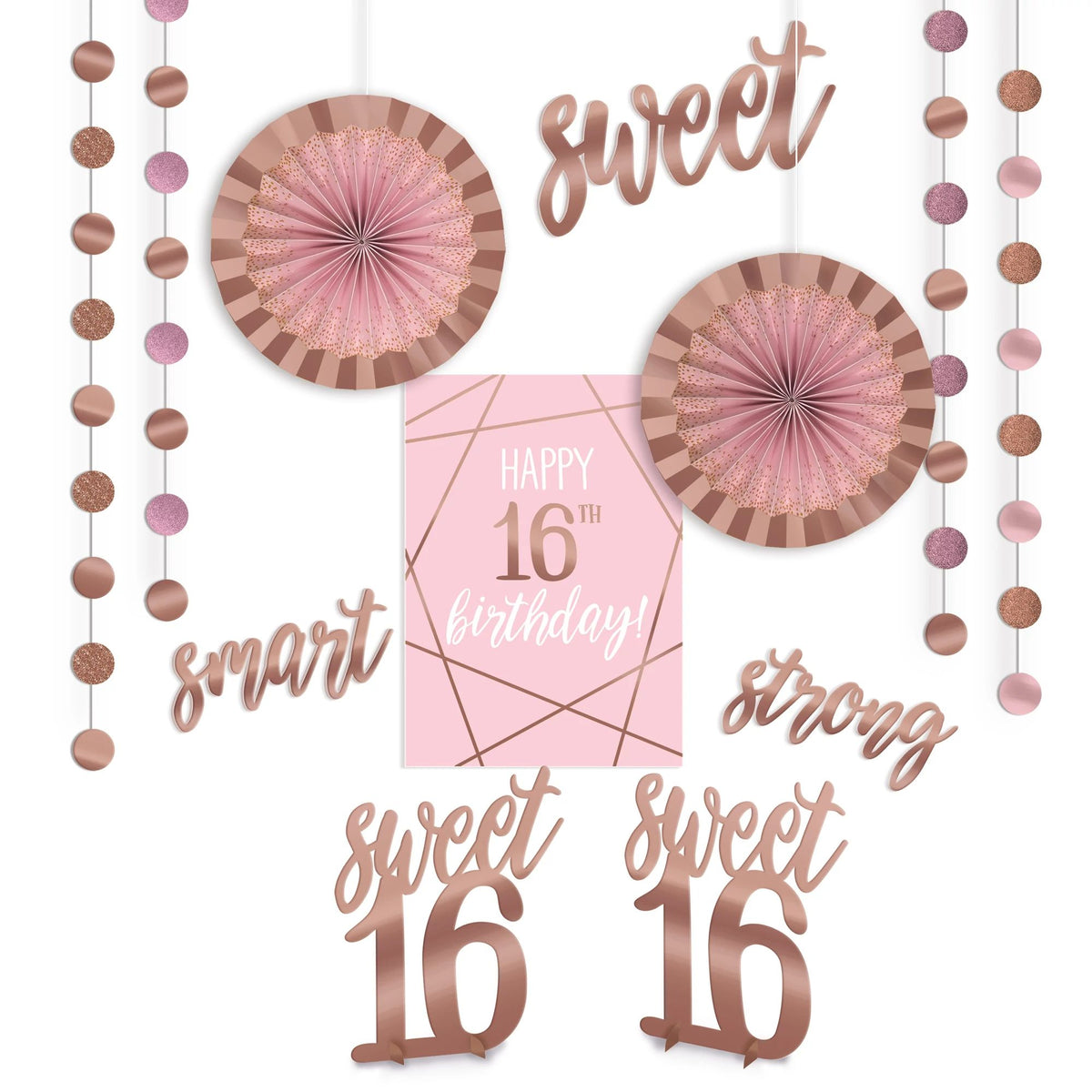 Blush Sixteen Room Decorating Kit