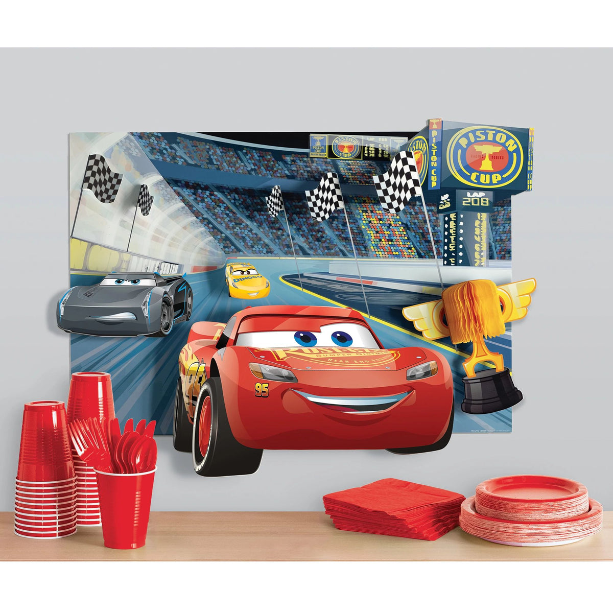 ©Disney/Pixar Cars 3 Wall Decorating Kit