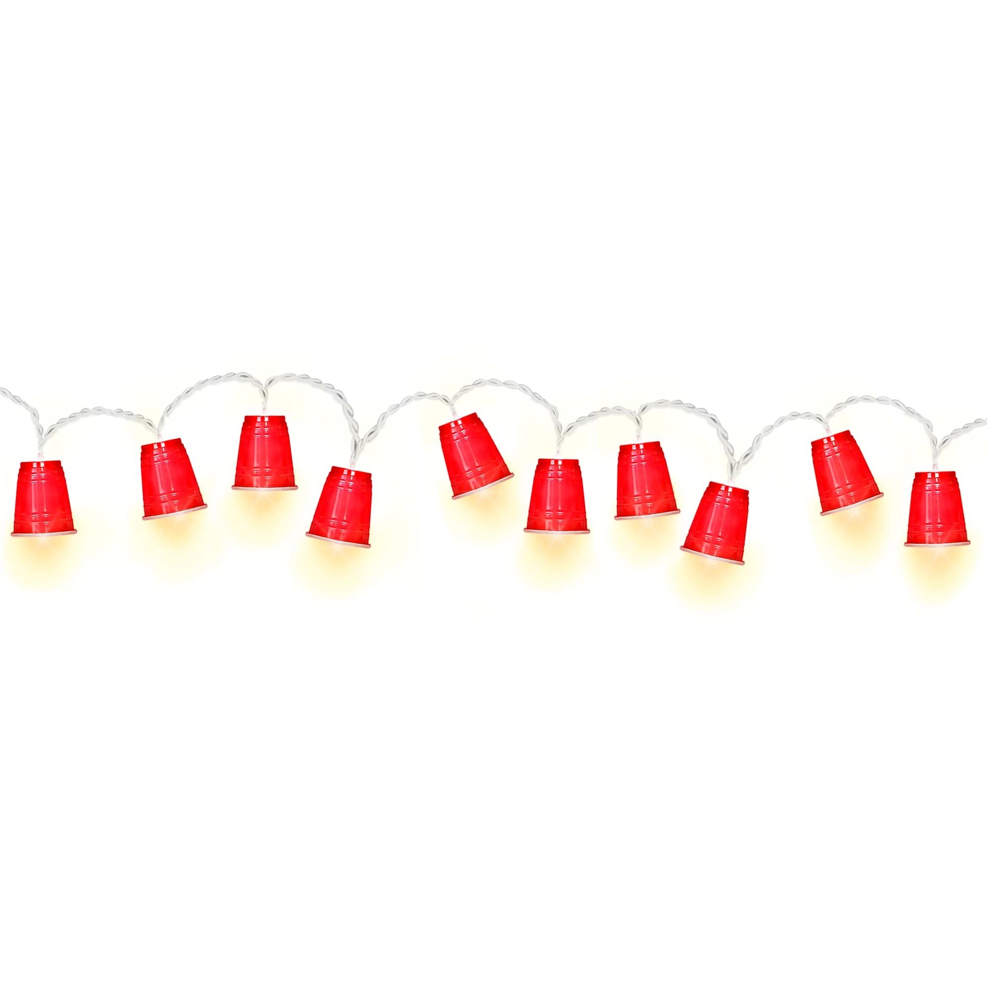 Party Cups String Lights