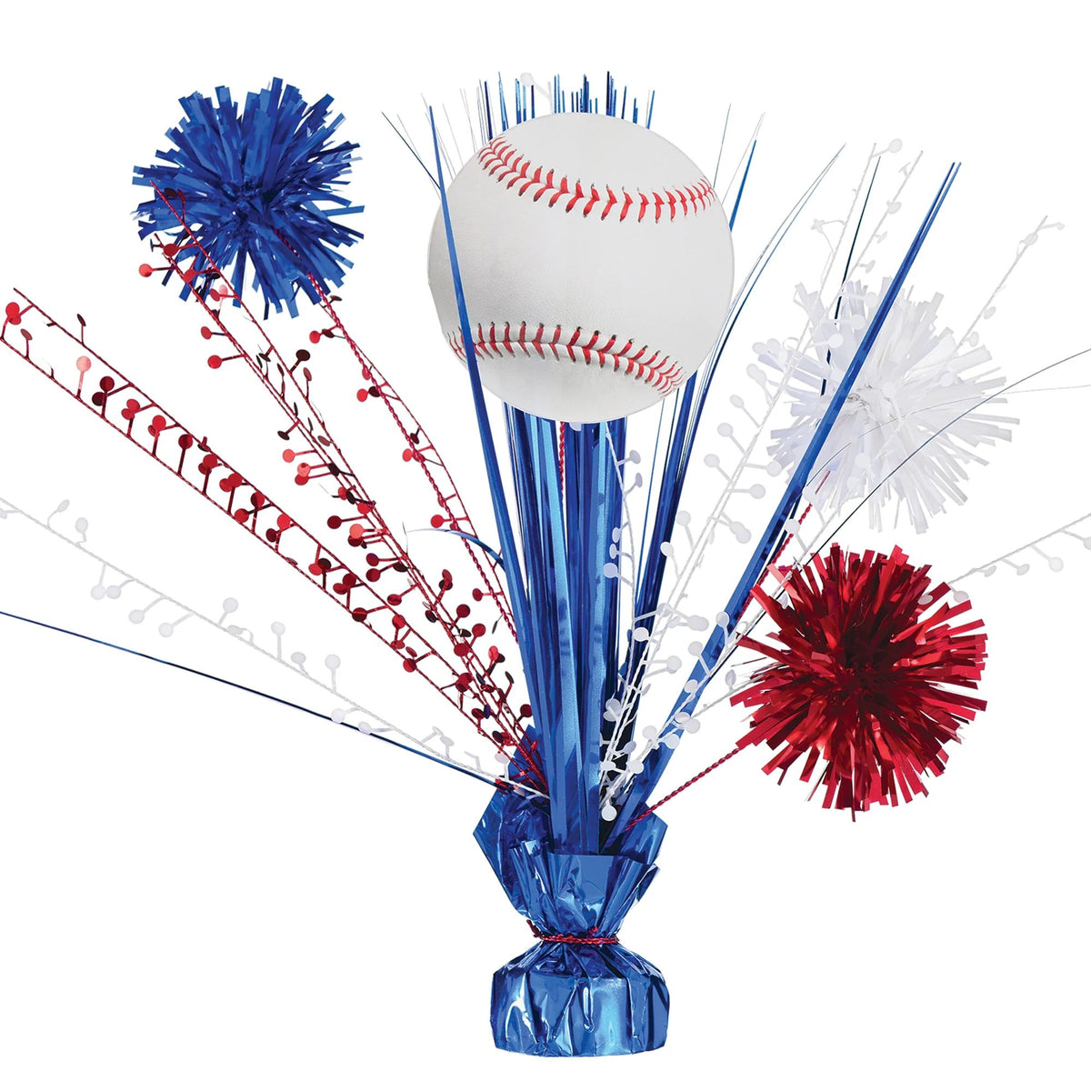 Baseball Deluxe Spray Centerpiece