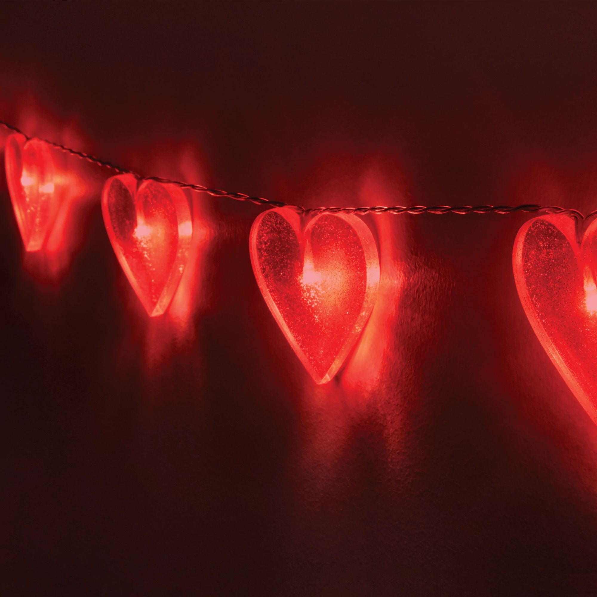 Heart Shaped String Lights