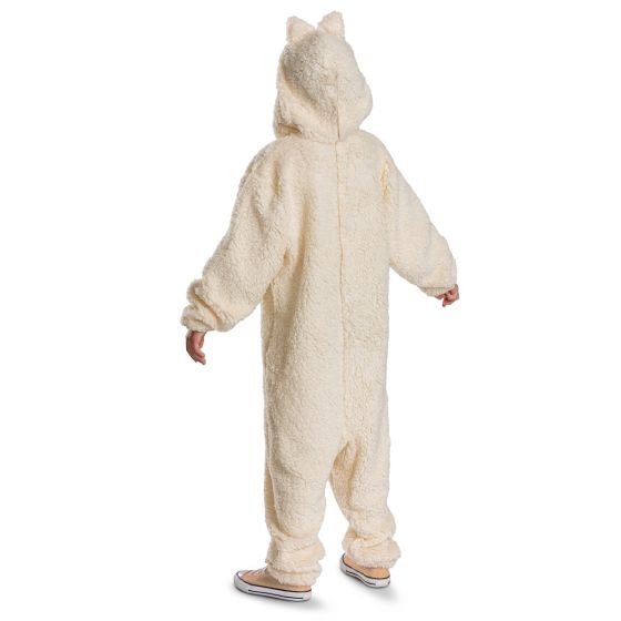 Mumu Monster Ivory Deluxe Hooded Jumpsuit - Child