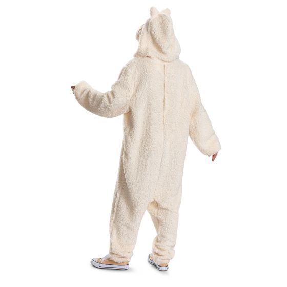 Mumu Monster Ivory Deluxe Hooded Jumpsuit - Adult