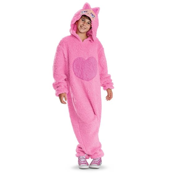 Mumu Monster Pink Deluxe Hooded Jumpsuit - Child