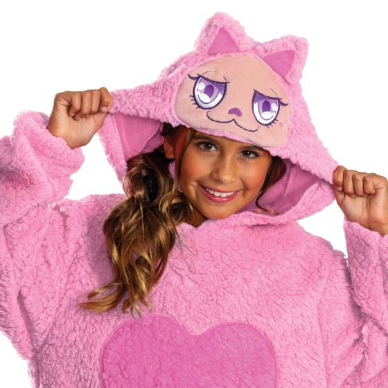 Mumu Monster Pink Deluxe Hooded Jumpsuit - Child