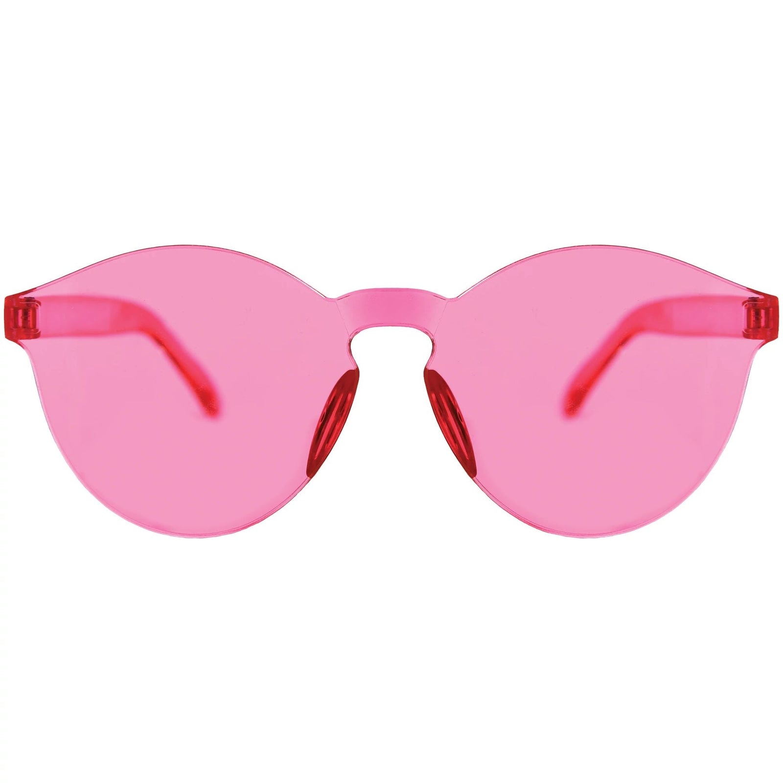 Frameless Colored Glasses - Pink